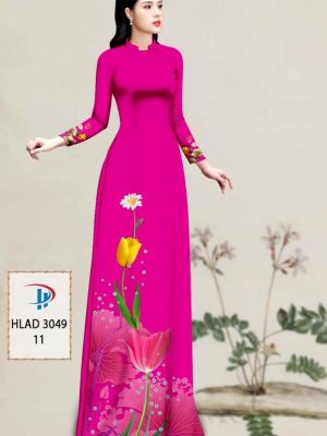 Vải Áo Dài Hoa Tulip AD HLAD3049 41